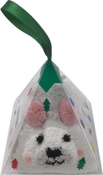 Носки женские La Nuit Home медвежонок р. универсальный серый 1 пар 