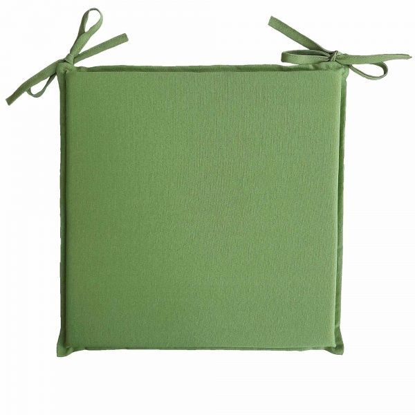 Подушка на стул Элит зеленая Прованс