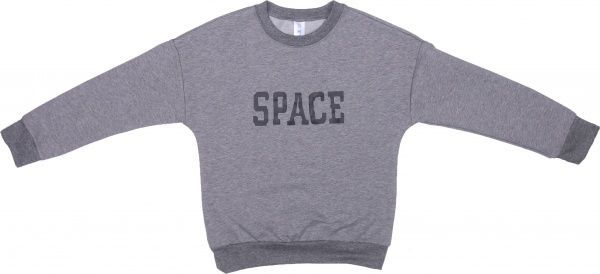 Джемпер детский Luna Kids р.128 серый меланж 103448 