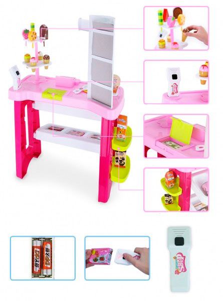 Игровой набор магазин/кондитерская с кассой 668-19-21 Bambi ODT025177