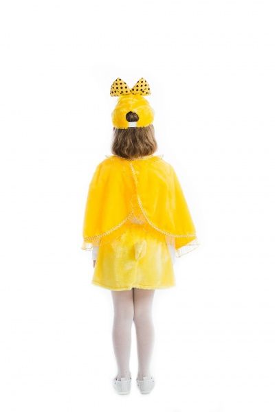 Костюм карнавальний КАРНАВАЛІЯ Качечка 4-7 років р.116-122 жовтий 