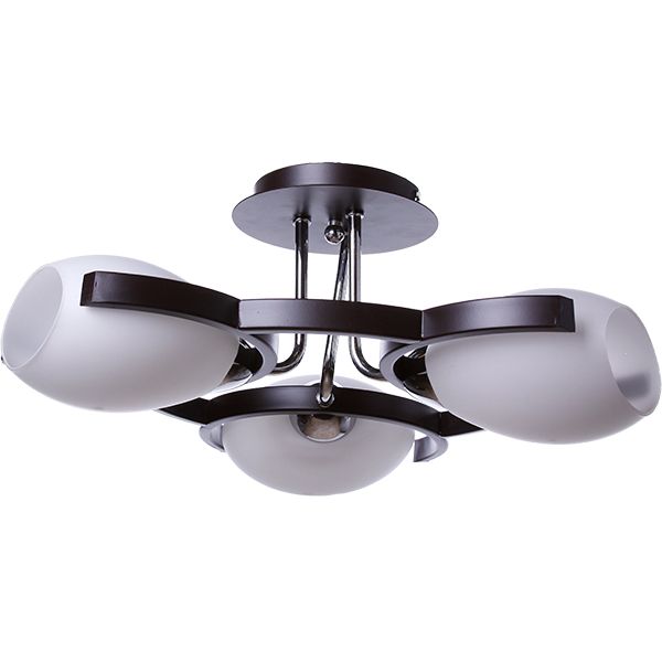 Люстра подвесная Victoria Lighting Odeon/PL3 3x40 Вт E14 венге 