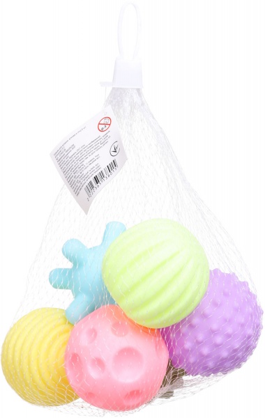 Игровой набор для ванной MERX Limited мячики в сетке цветные MX0295208