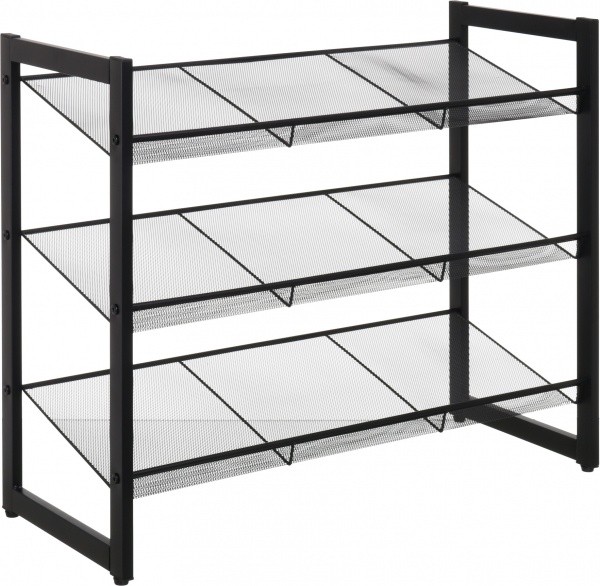 Підставка для взуття 3 рівня SO04343 310x740x620 мм чорний 