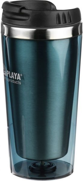 Термочашка Mercury 420 мл синяя LaPlaya