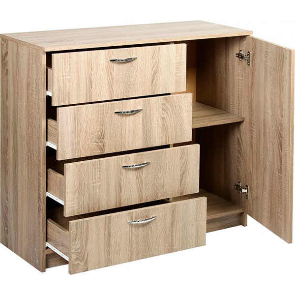 Комод Ровер-Ресурс К-4+1 1000x900x380 мм дуб сонома трюфель