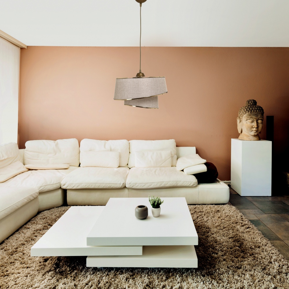 Люстра Sensio LIMA 1x60 Вт E27 бежевый MDL.4712