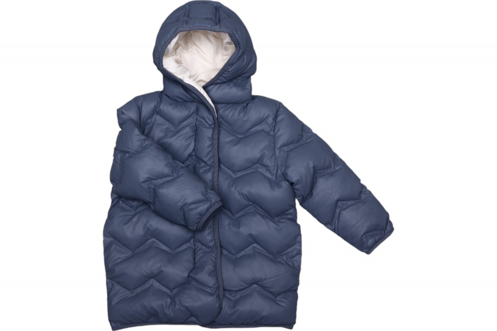 Куртка-пуховик для дівчаток Luna Kids р.130 сірий NCYAJ49779A 01