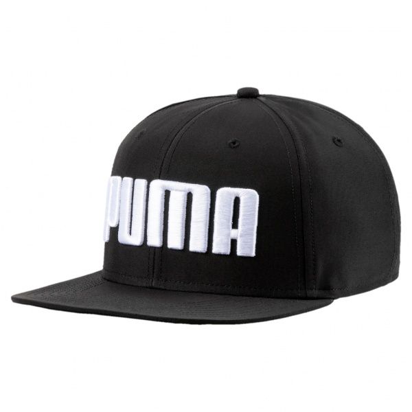 Бейсболка Puma Flatbrim Cap 02146001 OS черный