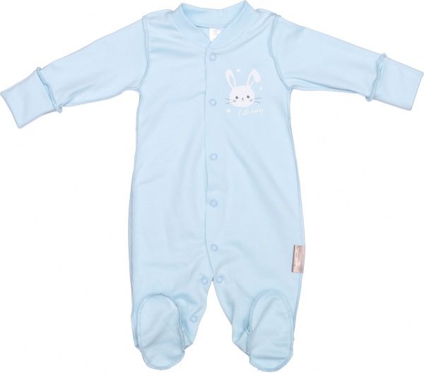 Комбинезон унисекс Bambinelli Cute Baby Кмб304-1 р.56 голубой 