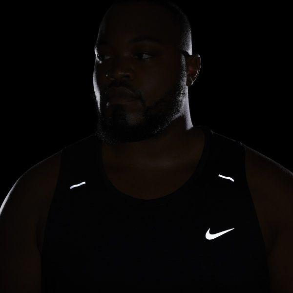 Майка Nike M NK DF MILER TANK CU5982-010 р.M чорний