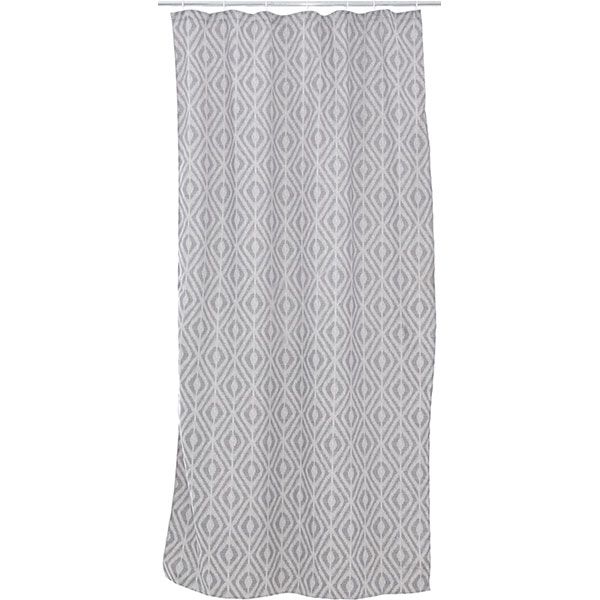 Штора La Nuit Ромб серый 145x275 см