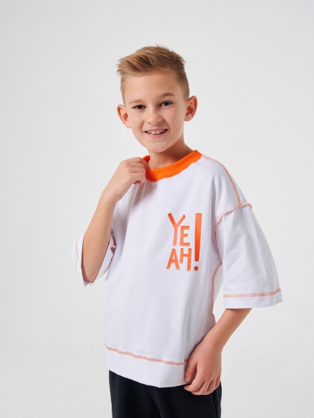 Сорочка Smil р.134 білий 110678 