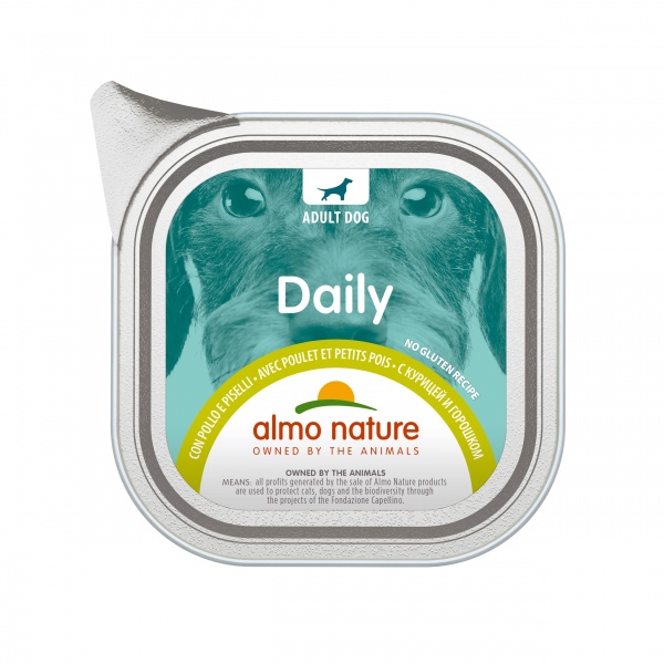 Консерва для собак для всех пород Almo Nature Daily Dog с курицей 100 г
