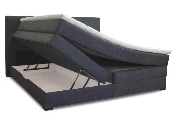 Кровать Мебель Прогресс ДЖИП 160x200 см антрацит 