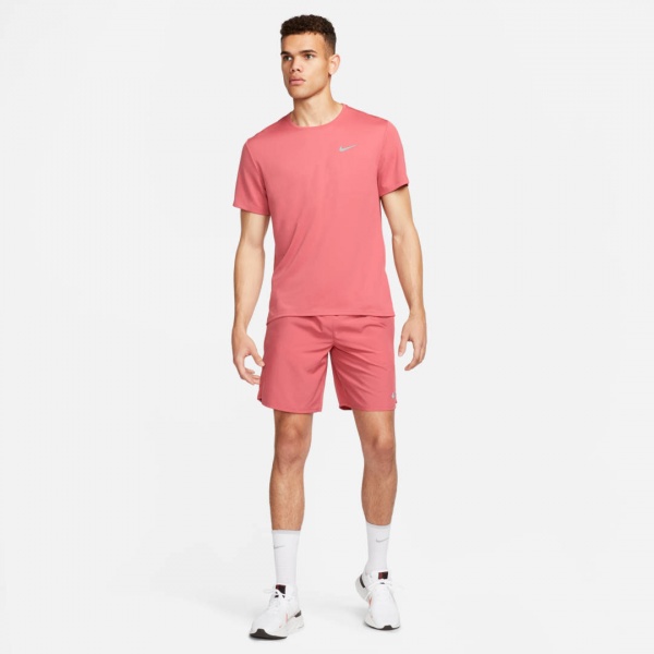 Футболка Nike M NK DF UV MILER SS DV9315-655 р.L червоний