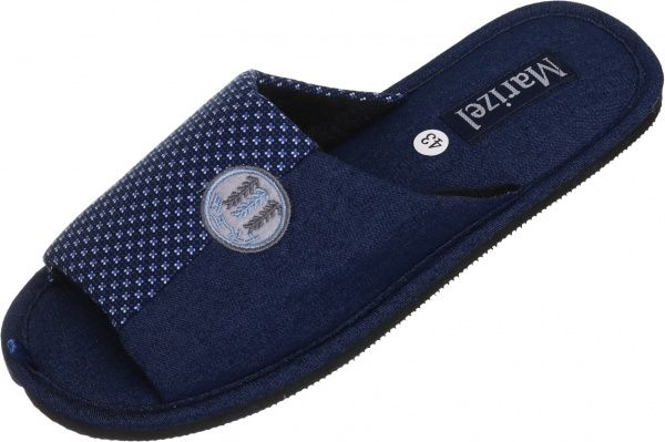 Тапки домашние Marizel р. 43 темно-синий HUK 746 