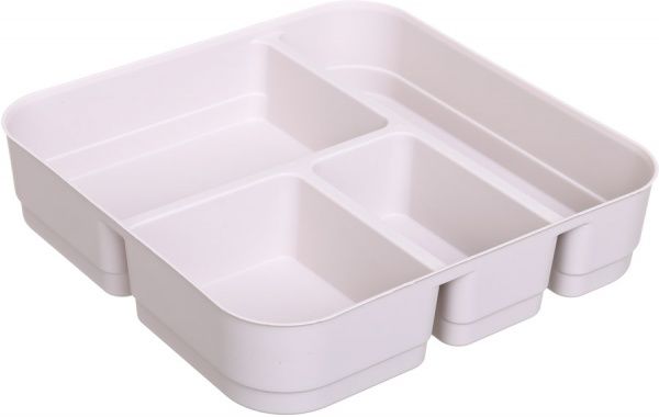 Органайзер Beauty для біжутерії екрю 25х26х11 см Gondol Plastic