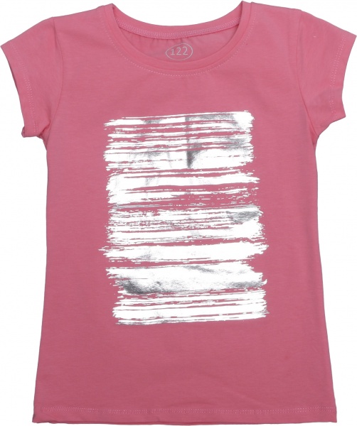 Футболка для дівчаток Україна 827-416 р.140 рожевий 