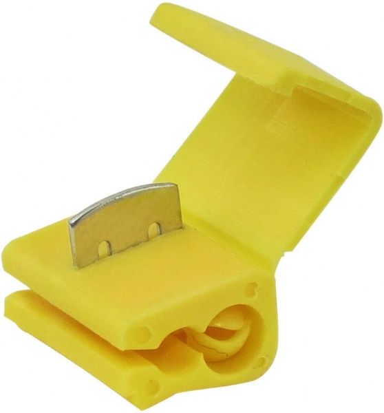 Клемма быстрого монтажа с врезным контактом EMT 4-6 мм с врезным контактом 3 шт. желтый 