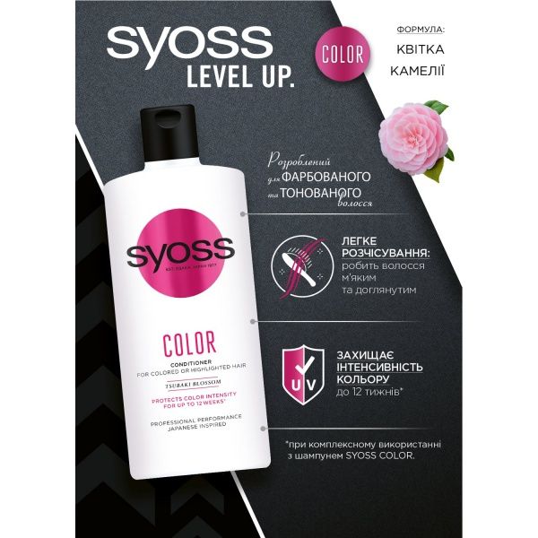 Бальзам Syoss Color для окрашенных и тонированных волос 440 мл