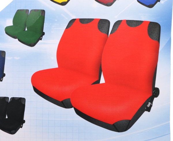 Набір чохлів-майок на передні сидіння 310С темно-сірий