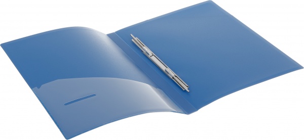 Скоросшиватель A4 с пружинным механизмом Clip A синий UP! (Underprice)