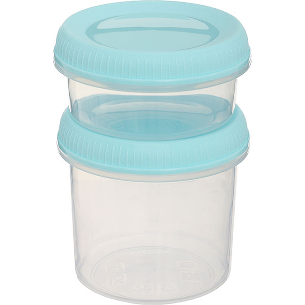 Набор контейнеров Curver To Go (232666) голубой 150 мл + 80 мл