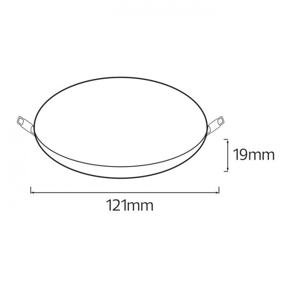Светильник светодиодный встраиваемый HOROZ ELECTRIC Stella 16 Вт 6400 К белый 016-052-0016-010 