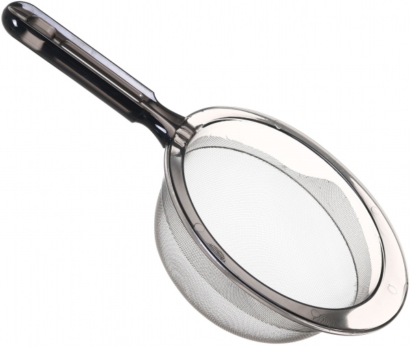 Сито с ручкой grey 16.6 см нержавеющая сталь пластик UP! (Underprice)