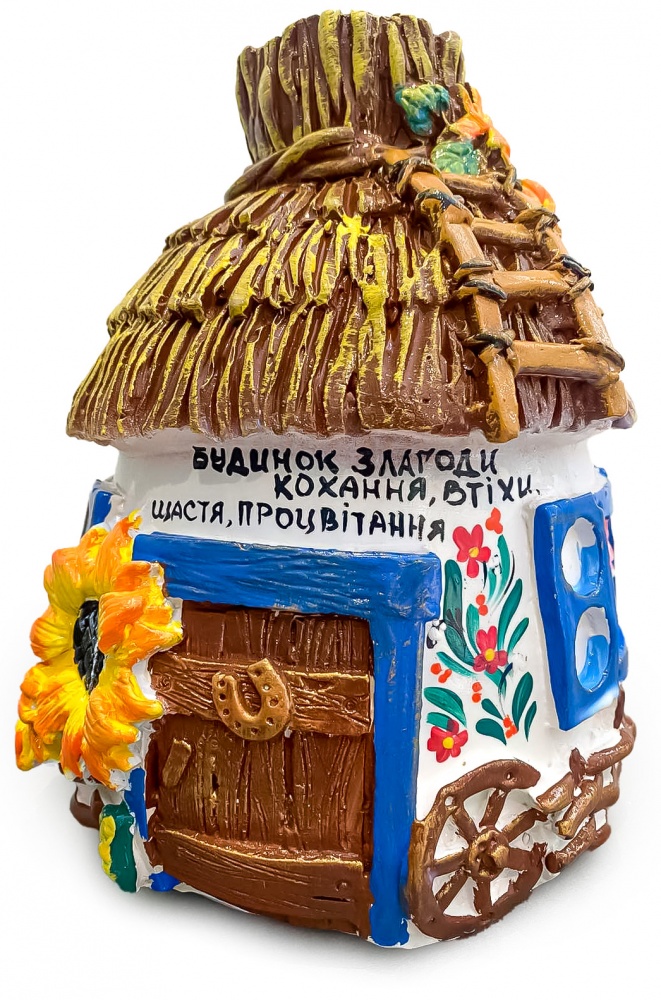 Копилка Украинская хата 24 см