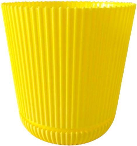 Горшок пластиковый Геліос круглый 1,75л желтый 