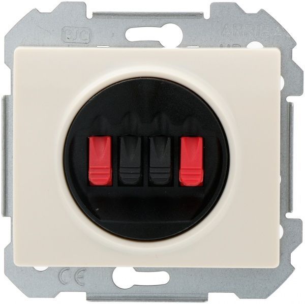 Розетка акустична Siemens Iris 4 контакти кремовий 18563-4 A