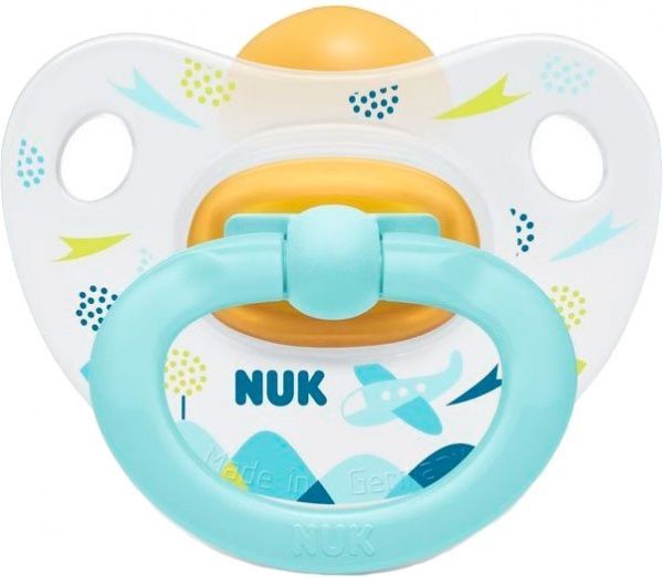 Пустышка Nuk успокаивающее HAPPY DAYS р 1 (10726007)