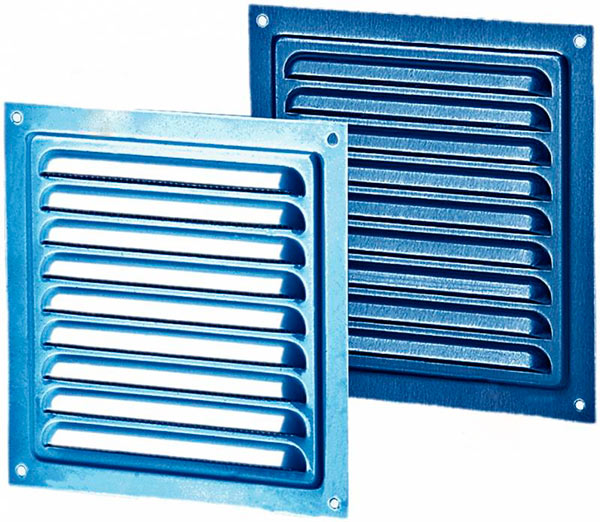 Решітка Вентс МВМ 150с сталь синій 