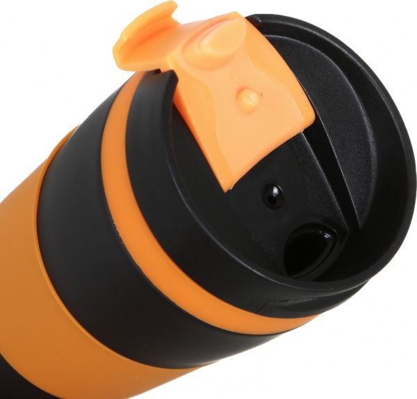 Термочашка 400 мл 5001V-6 помаранчевий