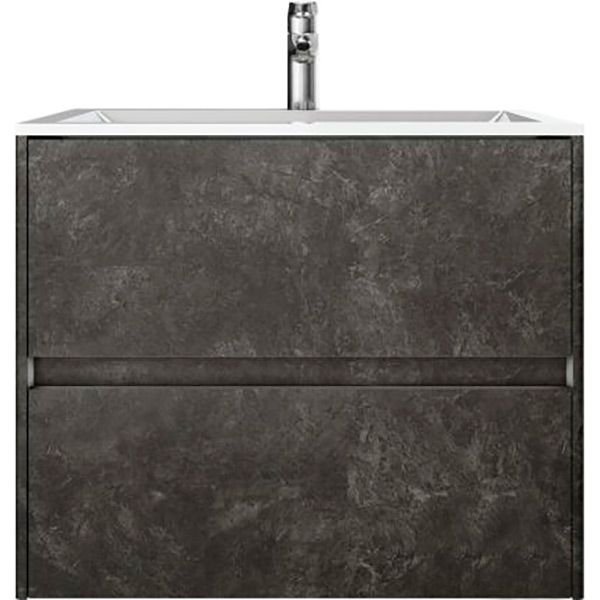 Тумба подвесная Water House Preference N2 70 МДФ сланец темный под умывальник Амальфи 70