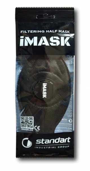 Респиратор iMASK 2V FFP2 NR D (Black)