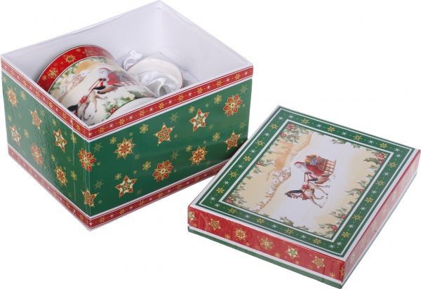 Чашка для чая Santa Christmas Collection 300 мл. 986-036 Lefard