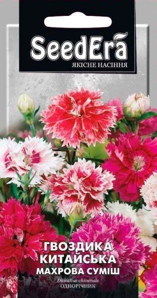 Семена Seedera гвоздика китайская Махровая смесь 0,2 г