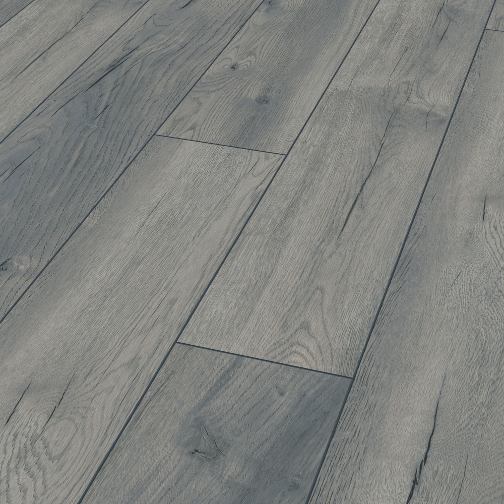 Ламинат Kronotex Exquisit V4 дуб петерсон серый 32/АС4/8 мм