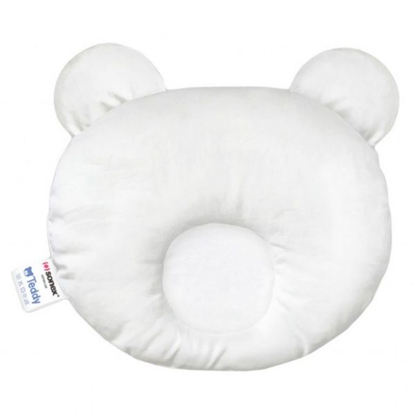 Подушка Sonex Teddy + наволочка 30x32 см білий