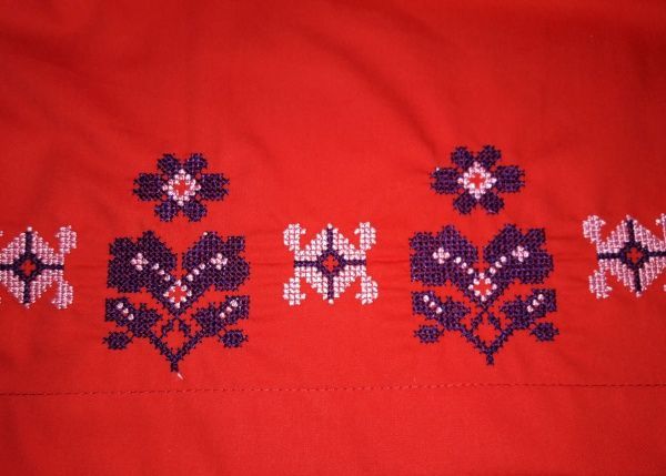 Юбка для девочек Эдельвика 66-20/00 р.140 красный 