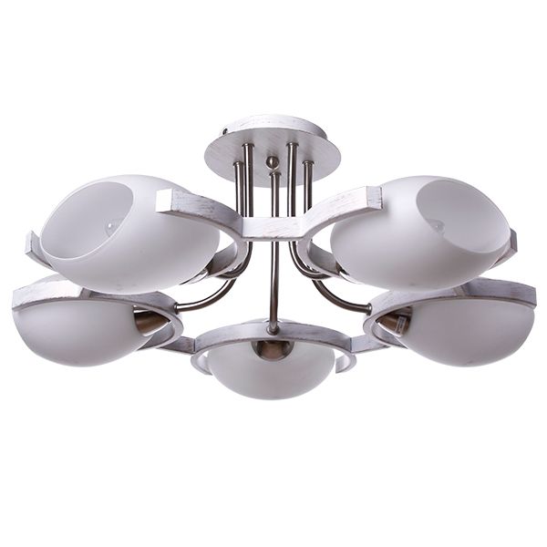 Люстра потолочная Victoria Lighting 5xE14 античный белый Odeon/PL5 