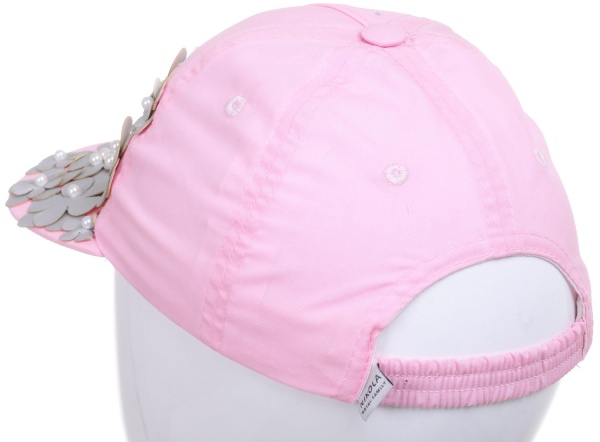 Кепка для девочек Pampona 21 L 06 р.52 розовый 