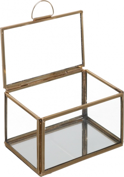 Сундук Royal Glass для хранения драгоценностей 130х85х80 мм 