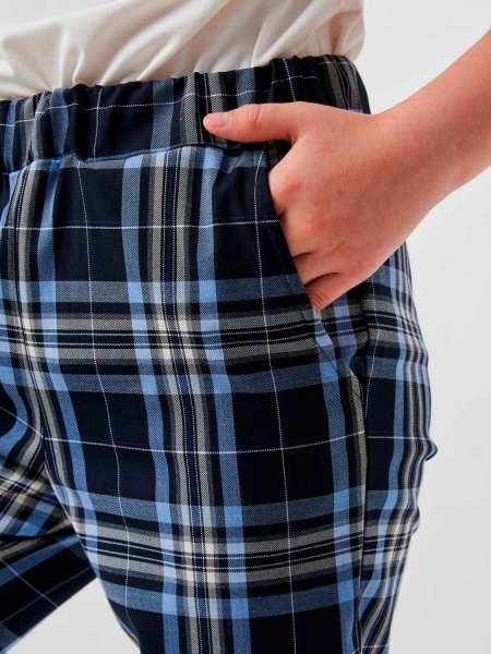 Брюки Smil 115537 р.134 синий 