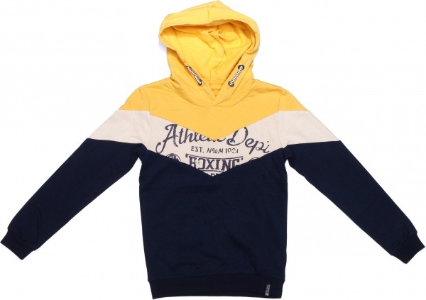 Худи для мальчика NWM р.140 желтый с черным U44281-1 