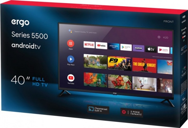 Телевізор Ergo 40GFS5500