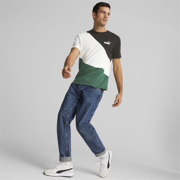 Футболка Puma POWER CAT TEE 67338037 р.XL зеленый